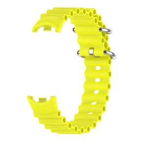 Ocean Loop Strap WaterProof Sport Replacement for Mi 8 Watch-Yellow