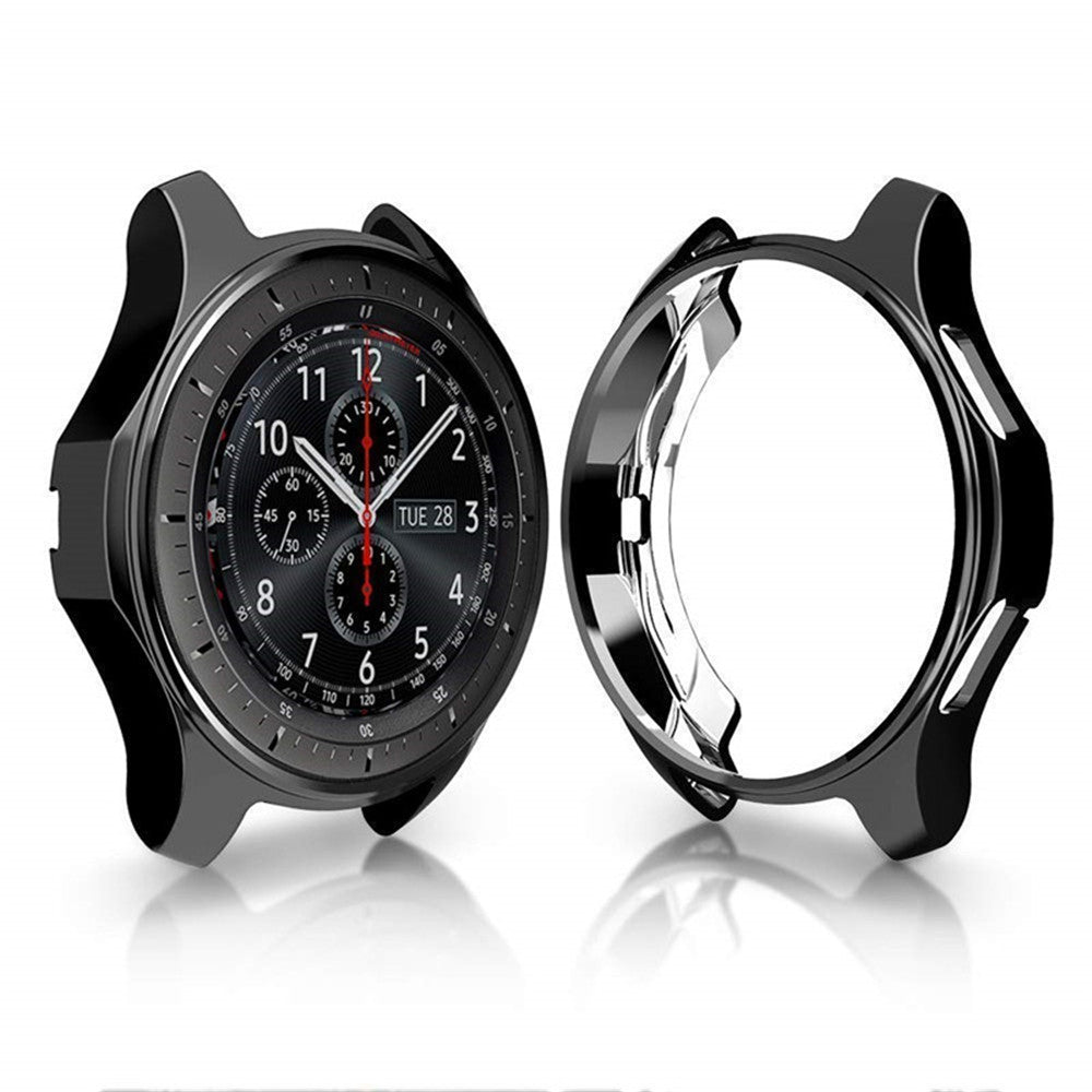 TPU Soft FrameCover For Samsung Galaxy Gear S3 42mm/46mm-Black