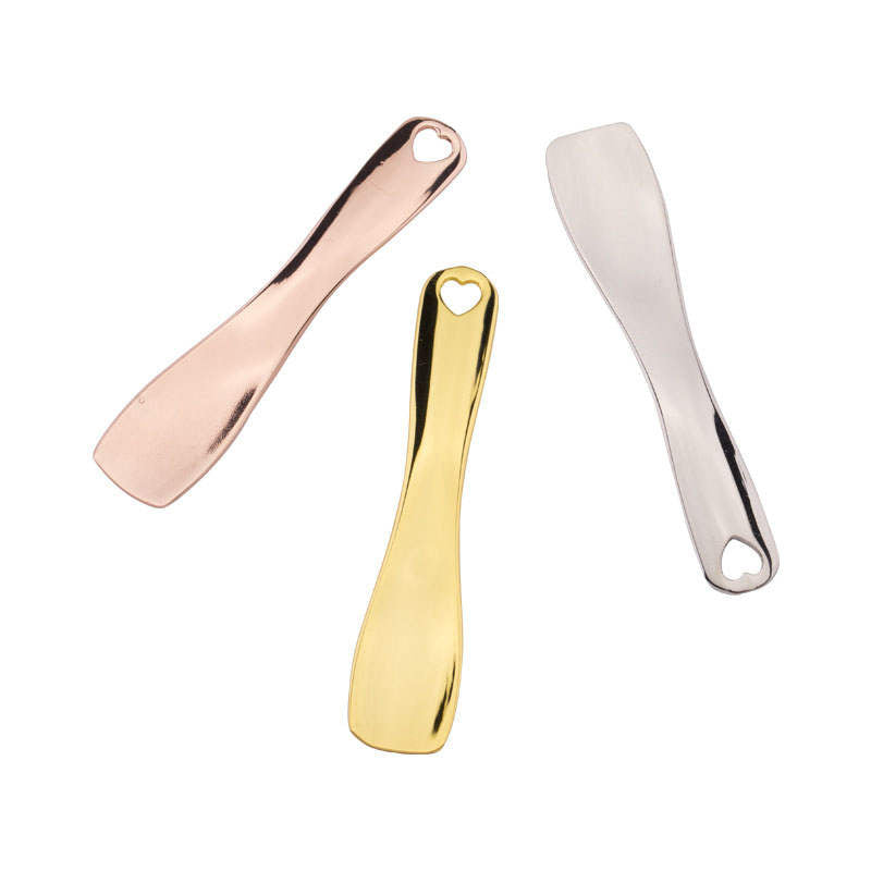 3 Pcs Metal Cosmetic Spoon Spatulas Skin Care Mask Scoop Tool