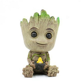 Aquarium Groot Fish Tank Decor Resin Crafts Ornaments-Bird's Nest