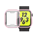 TPU All Around Screen Protective Cover for iWatch SE/6/5/4/3/2/1-Pink