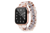 Stainless Steel & Resin Quick Release Strap Wristband for Apple iwatch - Color 02