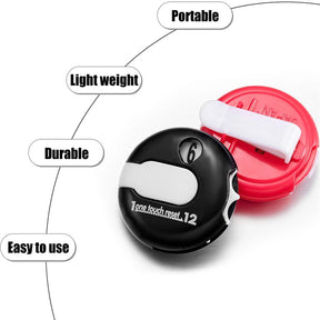 Mini Golf Stroke Counter Scoring Keeper up to 12 Shot Score for Golf Accessories-Pink