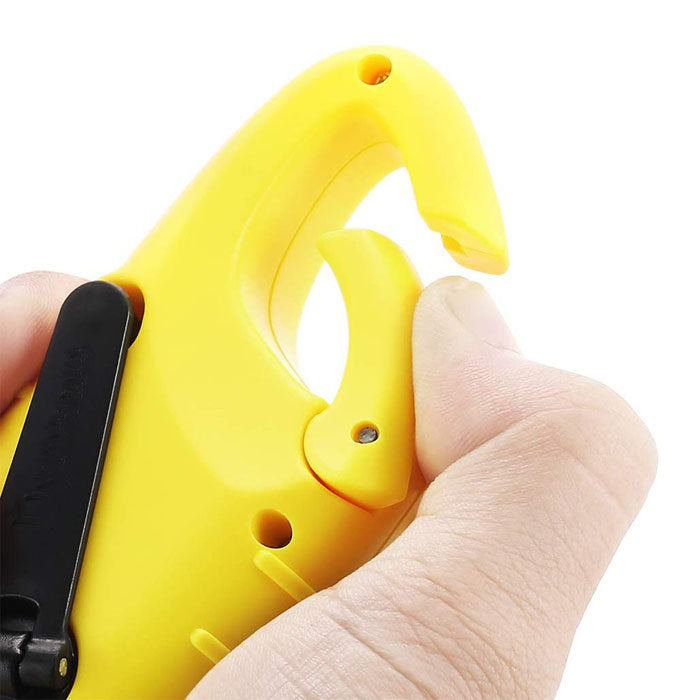 2 Pcs Hand Crank Solar Powered Flashlight Emergency Rechargeable LED Flashlight-Yellow