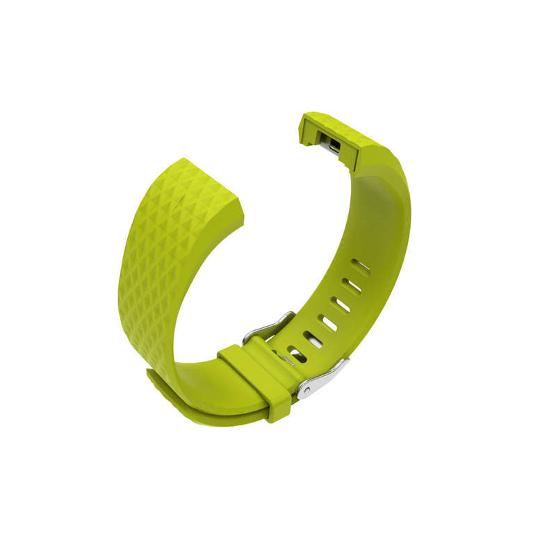Silicone Replacement Strap Wrist Accessories For Fitbit Charge 2 -Lime