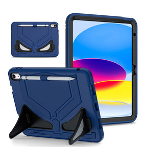 Kids Case Heavy Duty Shockproof with Kickstand for iPad 10th 2022-NavyBlue