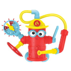 Baby Bath Toy Sprays Water Sprinkler Fire Hydrant Set for Ages 3+