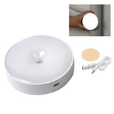 Human Body Sensor Night Light Smart Charging Led Lamp-White