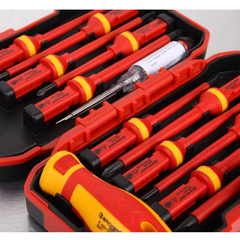 13 Pcs 1000V Insulated Electrician Screwdriver Set Hand Professional Tool