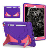iPad Case Heavy Duty with Kickstand for iPad 10.2 inch 2021/2020/2019-PurpleRosered