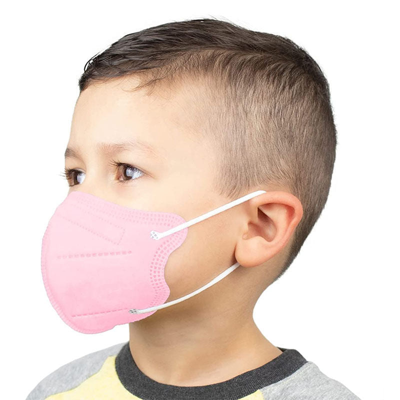 20Pcs FFP2 Face Mask for Kids-Pink