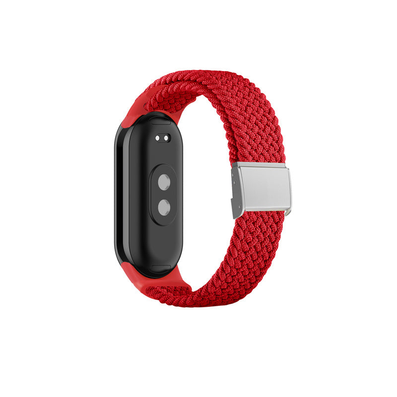 Nylon Braided Strap Adjustable Stainless Steel Buckle for Mi 8-4