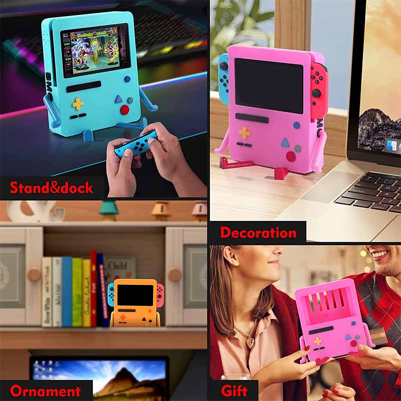 Charging Stand Portable Dock for Nintendo Switch OLED-Pink