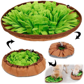 Pet Snuffle Mat for Dogs Interactive Feeding Game for Encourage Natural foraging Skills