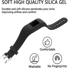 Silicone Replacement Watch Band For Garmin Vivofit 3-Gray