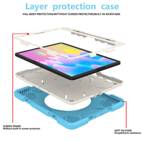 iPad Case For iPad Pro 11/Air 4 with 360¡ãSwivel Stand-Sky Blue