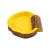 Reptile Food Dish Turtle Feeding Bowl-G