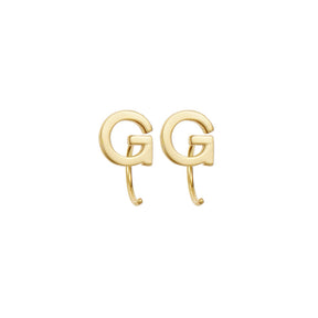 Alphabet Letter Earrings Personalized Initial Stud for Ladies Girls-G