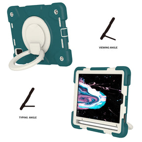 iPad Case For iPad Mini 6 with 360¡ãSwivel Stand-Blackish Green