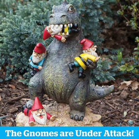 Hilarious Lawn Gnome Godzilla Patio Lawn Yard Garden Decoration