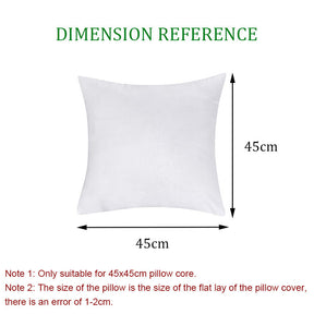 Set of 4 Christmas Pillow Covers 45 x 45 cm Cushion Pillowcase Decorations-Set10