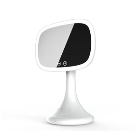 Makeup Mirror Led Dressing Table Mirror with 10X Magnifying Glass-White