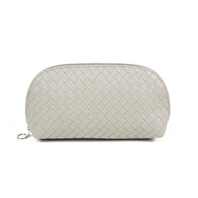 PU Makeup Bags Waterproof Makeup Pouch Women's Travel Toiletry Bag Accessories Organizer-Grey