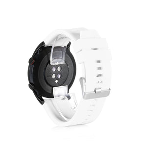 22MM Silicone Watch Bands Quick Release Strap Replacement Wristband For Huawei GT/Huawei GT 2 For Women-White