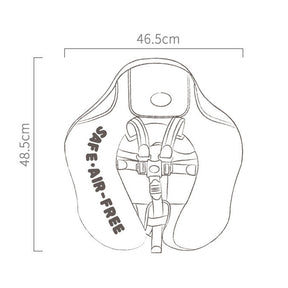 Swim Float Ring Non Inflatable for Toddlers Aged 3-24 Months