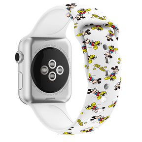 Soft Silicone Cartoon Mickey Mouse Bands for Apple Watch Series SE/6/5/4/3/2/1-C5