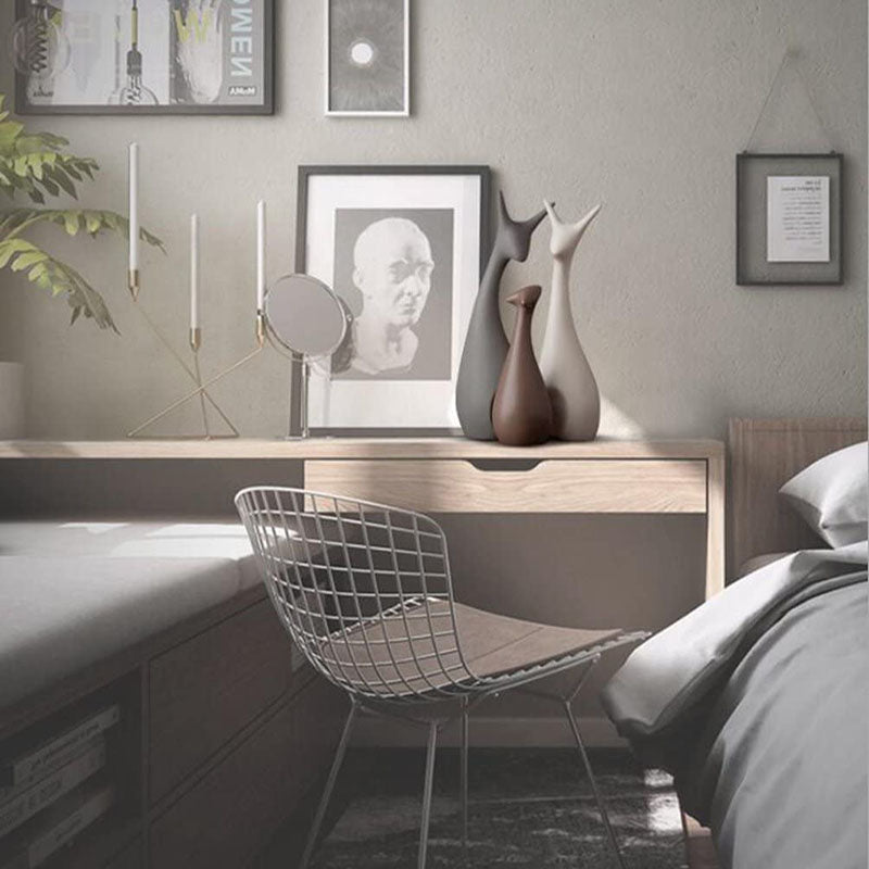 Home Decor Accessories Animal Porcelain Ornaments Ceramic Crafts Art Figurines-Deer