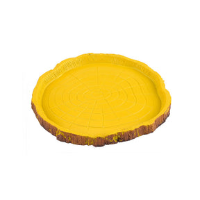 Shallow Reptile Food Dish Turtle Feeding Bowl-I