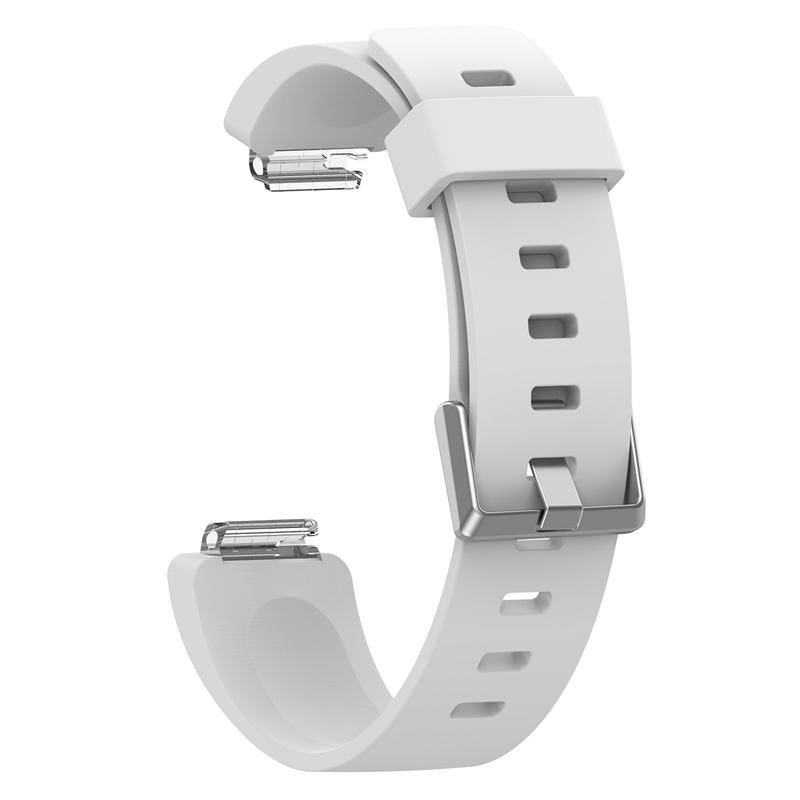 Soft Silicone Wristband Replacement Sports Watch Band For Fitbit Inspire/Inspire HR/ACE 2 -White