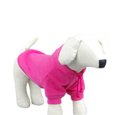 Small Dog Cotton Sweater Autumn and Winter Pet Clothes Dog Clothing-RoseRed