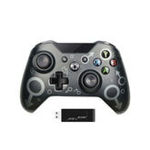 Wireless Controller with 2.4GHZ Adapter for Xbox One PS3-Black