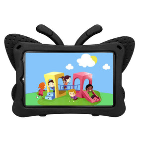 iPad Case For iPad Mini 6 Cartoon 3D Butterfly EVA Proof Shockproof Case with Bracket-Black
