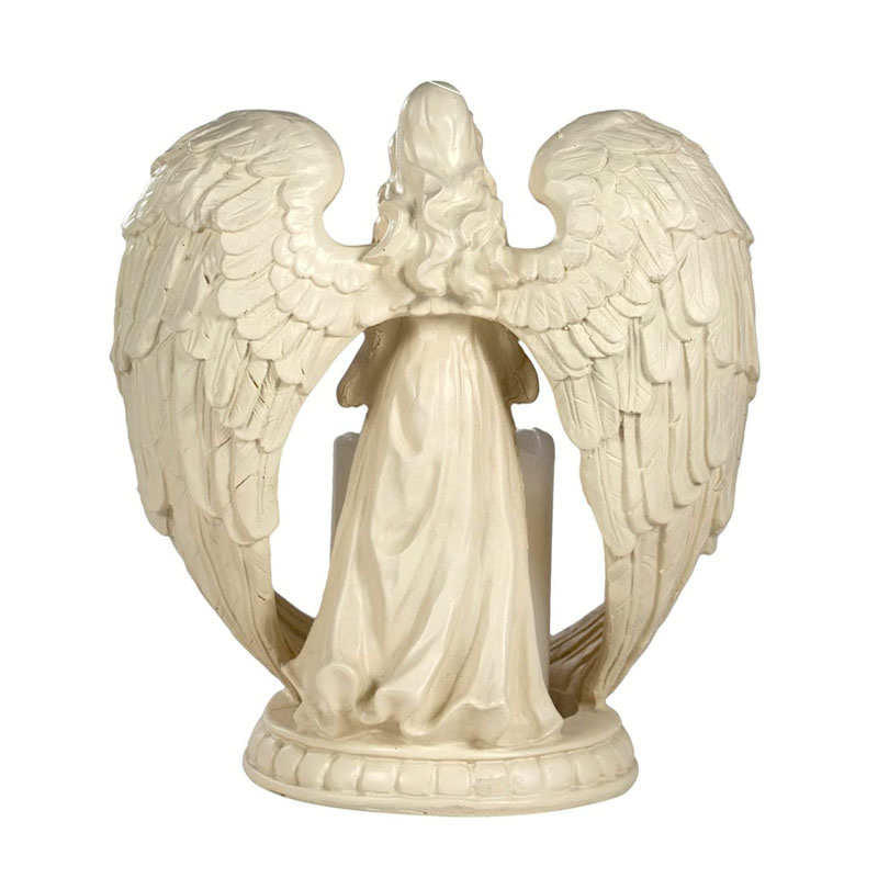 Angel Statue LED Candle Holder Memory Gift for Loss Loved One