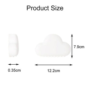 USB Cloud Night Light Sound Control Touch Portable Bedroom Decoration Lamp-White