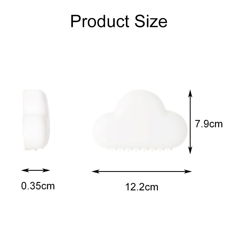 USB Cloud Night Light Sound Control Touch Portable Bedroom Decoration Lamp-White