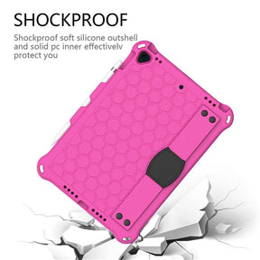 Hive iPad Case For iPad Pro/Air 10.5/iPad 10.2 Durable Stand Cover With Shoulder Strap-RoseBlack