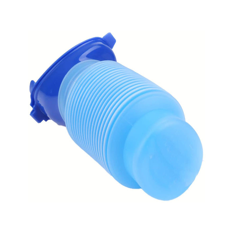 Emergency Urinal Portable Mini Outdoor Camping Travel Shrinkable Personal Mobile Toilet 2 Pcs