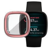 Soft TPU Watch Case For Fitbit Versa3/Sense-Pink