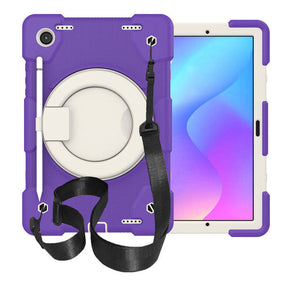 Tab A 8 X200/X205 Samsung Tablet Case with 360¡ãSwivel Stand-Catharanthus Roseus