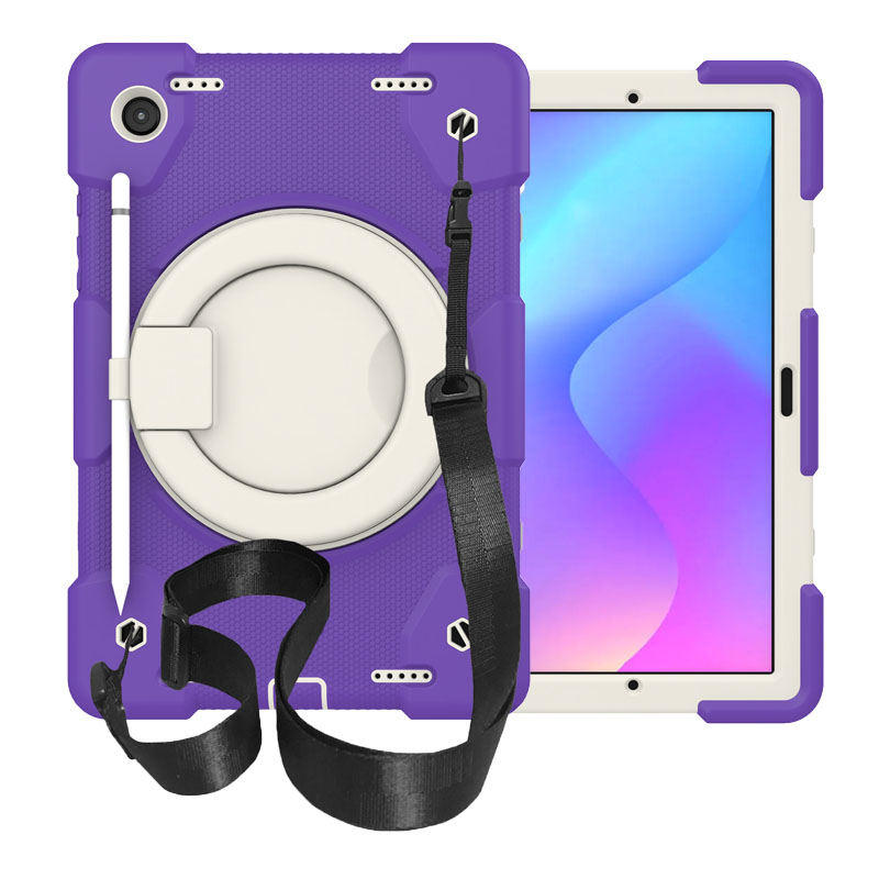 Tab A 8 X200/X205 Samsung Tablet Case with 360¡ãSwivel Stand-Catharanthus Roseus