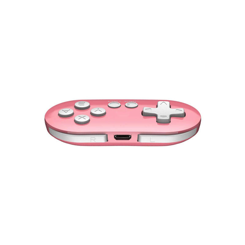 Bluetooth Gamepad Keychain Sized Mini Controller for Switch Windows-Pink