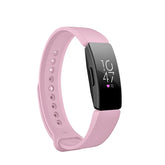 Watch Band For Fitbit Inspire HR Silicone Wrist Strap Replacement -Pink