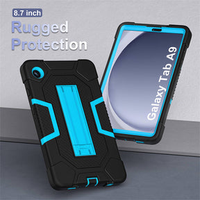 ShockProof Tablet Case with Stand for Samsung Galaxy A9 8.7 Inch-BlackBlue