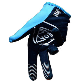 Breathable Motorcycle Riding Gloves Full Finger Glove For Men And Women-Yellow-LYX-08169