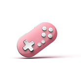 Bluetooth Gamepad Keychain Sized Mini Controller for Switch Windows-Pink