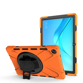OnePiece Tablet Case Heavy Duty Anti-fall Protective Cover Bulit-in Kickstand For Huawei MatePad Pro 5G 10.8inch 2020-Orange